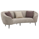 The Ellorie Curve Sofa Set by Clayson Design