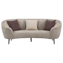 The Ellorie Curve Sofa Set by Clayson Design