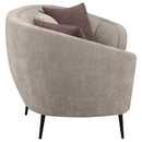 The Ellorie Curve Sofa Set by Clayson Design