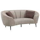 The Ellorie Curve Sofa Set by Clayson Design