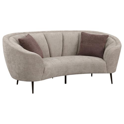 The Ellorie Curve Sofa Set by Clayson Design