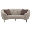 The Ellorie Curve Sofa Set by Clayson Design