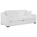 The Ellora Sloped Arm Sofa by Clayson Design