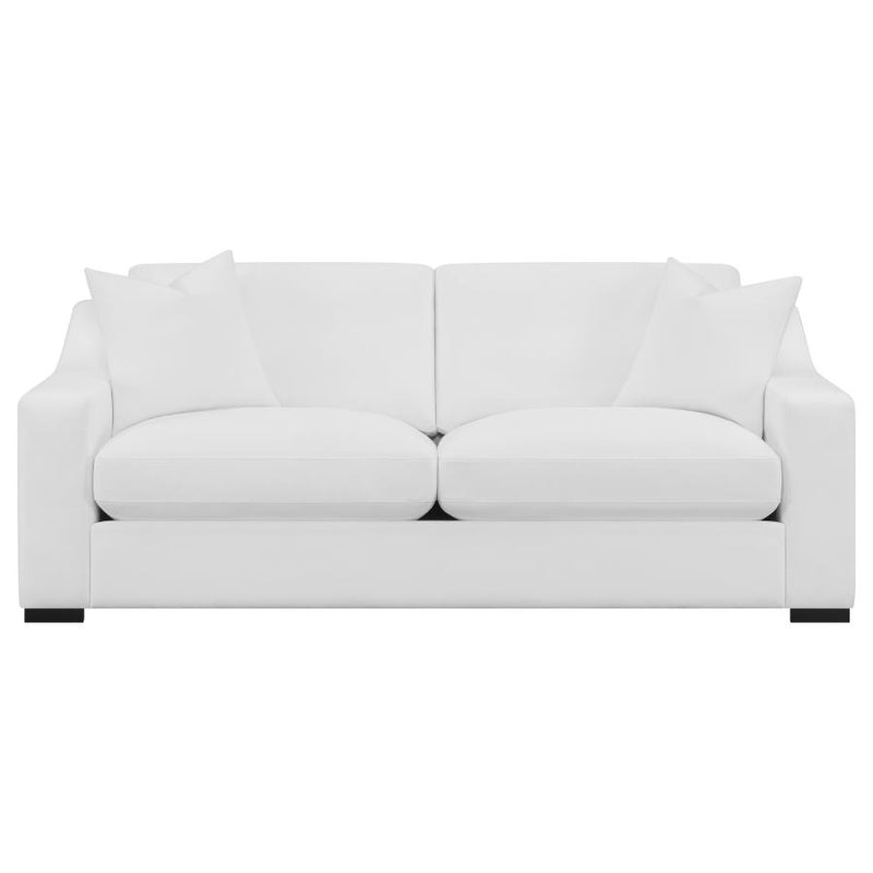 The Ellora Sloped Arm Sofa by Clayson Design