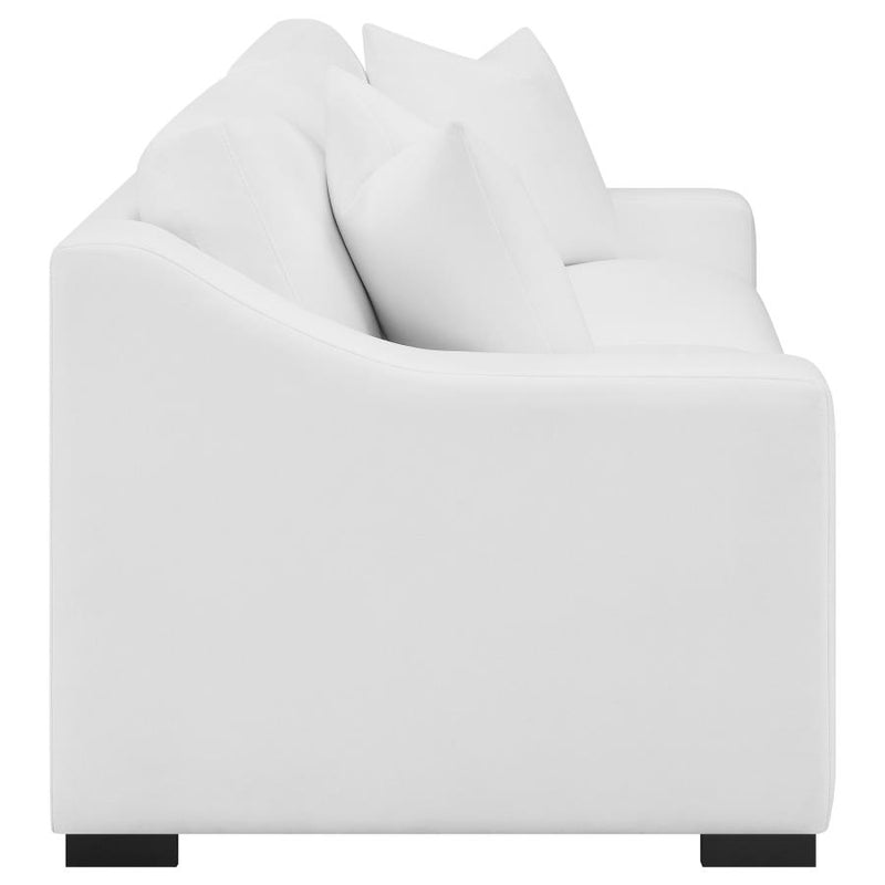 The Ellora Sloped Arm Sofa by Clayson Design