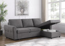 The Everleigh Upholstered Sleeper Sectional by Clayson Design