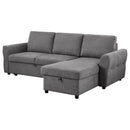 The Everleigh Upholstered Sleeper Sectional by Clayson Design