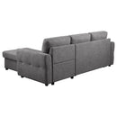The Everleigh Upholstered Sleeper Sectional by Clayson Design