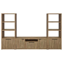 The Emerson Mango-Finish Entertainment Center by Relani Family Furniture