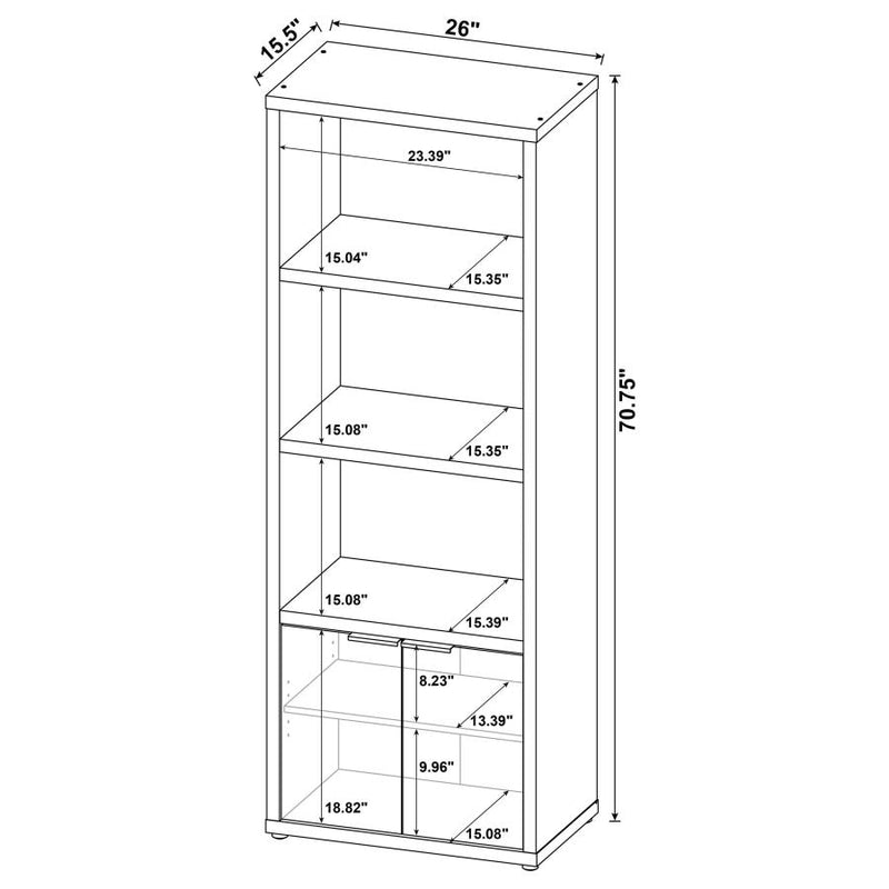 The Emerson Mango-Finish Entertainment Center by Relani Family Furniture