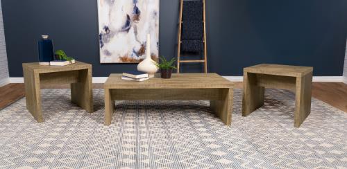 The Lynette 3-Piece Rectangular Table Set by Relani Family