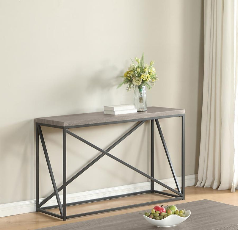 The Willowbend Rustic Entry Console Table by Relani Family Furniture
