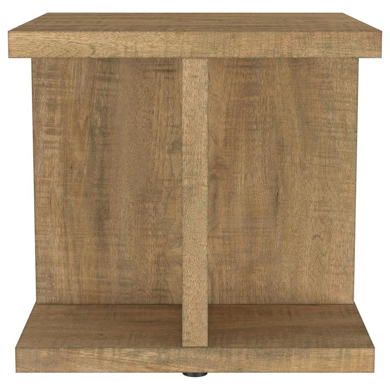 Cortona 3-Piece Mango Finish Coffee Table Set by Relani Family Furniture