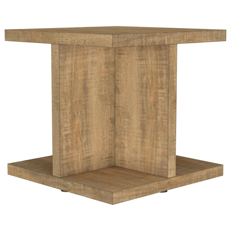 Cortona 3-Piece Mango Finish Coffee Table Set by Relani Family Furniture
