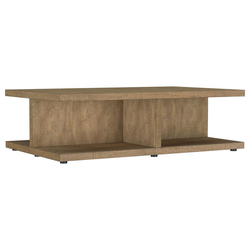 Cortona 3-Piece Mango Finish Coffee Table Set by Relani Family Furniture