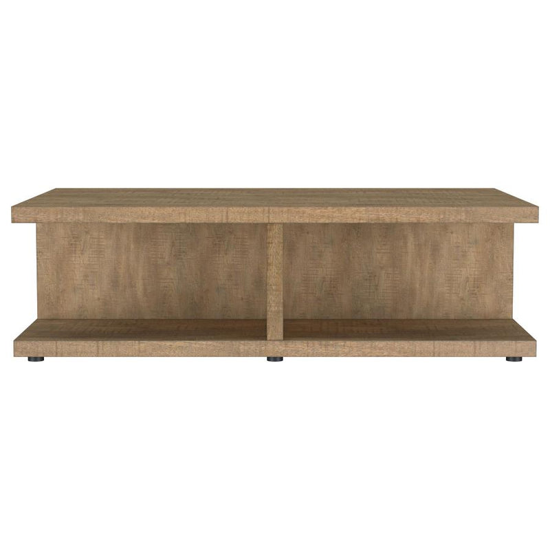 Cortona 3-Piece Mango Finish Coffee Table Set by Relani Family Furniture