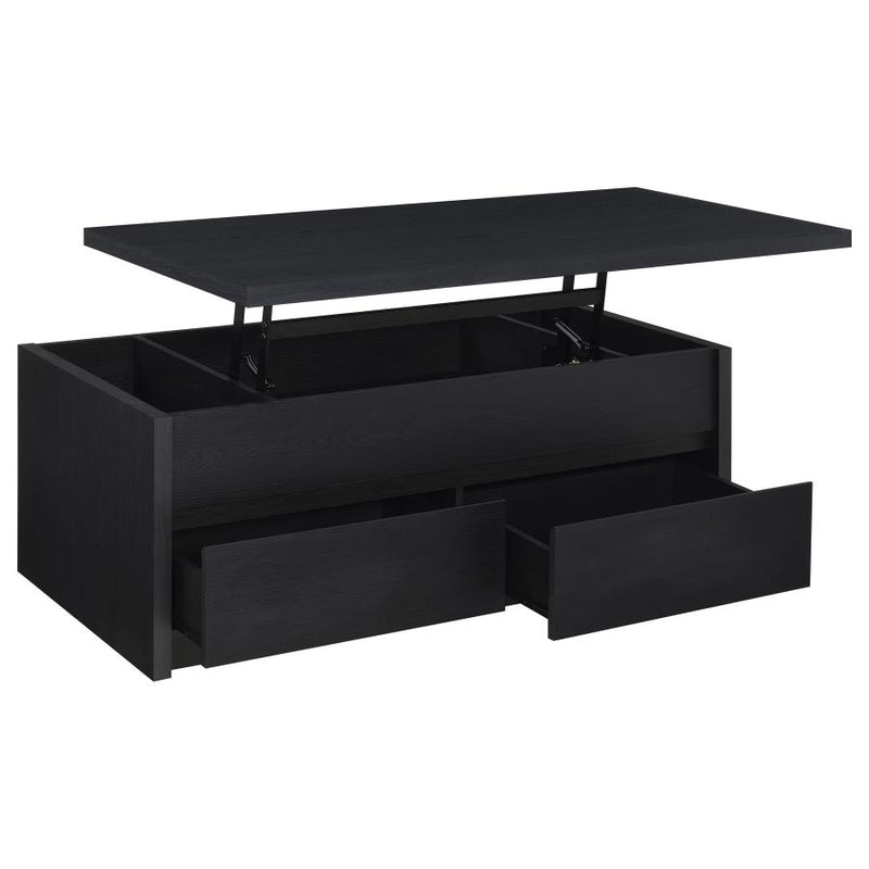 The Cavell Modern Lift-Top Cocktail Table by Clayson Design