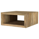 The Alderwood Natural Coffee Table by Relani Family Home