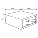 The Alderwood Natural Coffee Table by Relani Family Home