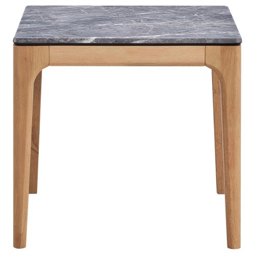 The Polaris 2-Piece Faux Marble Table Set by Relani Family