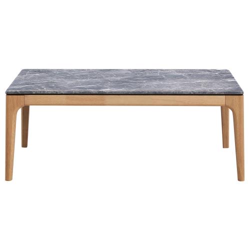 The Polaris 2-Piece Faux Marble Table Set by Relani Family