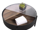 Ozella Round Storage Coffee Table Set by Relani Family Furniture
