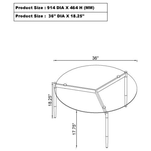 Soléra Contemporary 3-Piece Table Set by Relani Family