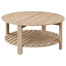 Harper Farmhouse Round Table Trio by Relani Family Furniture