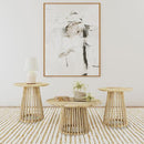 Touhy Round Mango Wood Coffee Table by Relani Family Furniture