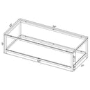 Trini 2-Piece Coffee & End Table Set – Black Nickel by Clayson Design