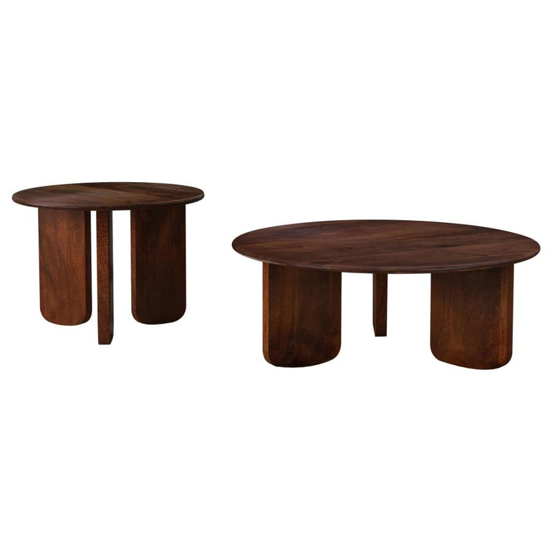 Dale 2‑Piece Solid Wood Table Set by Relani Family Furniture