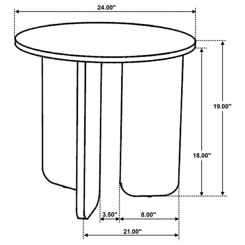 Dale 2‑Piece Solid Wood Table Set by Relani Family Furniture