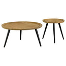 Zoe Mid‑Century Wood Duo by Relani Family Furniture