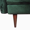 The Savera Curve-Form Sofa by Clayson Design