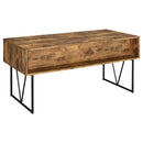 The Ellery 4-Drawer Rustic Writing Desk by Relani Family Furniture