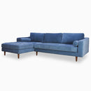 The Delano Mid-Mod LAF Sectional by Clayson Design