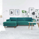 The Delano Mid-Mod LAF Sectional by Clayson Design