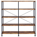 Analiese Farmhouse Double Bookshelf by Relani Family Furniture