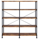 Analiese Farmhouse Double Bookshelf by Relani Family Furniture