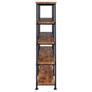 Analiese Farmhouse Double Bookshelf by Relani Family Furniture