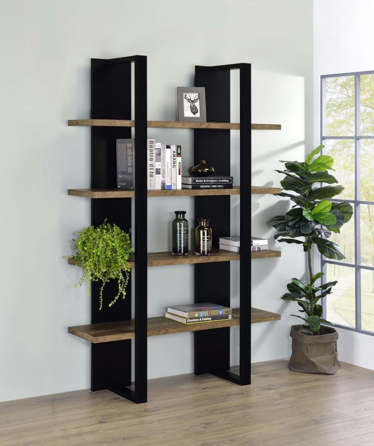 The Elston Modern 4-Shelf Bookcase by Clayson Design