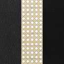 The Elira Cane Back Lounge Chair by Clayson Design