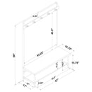 The Sylva Family Hall Tree by Relani Family Furniture