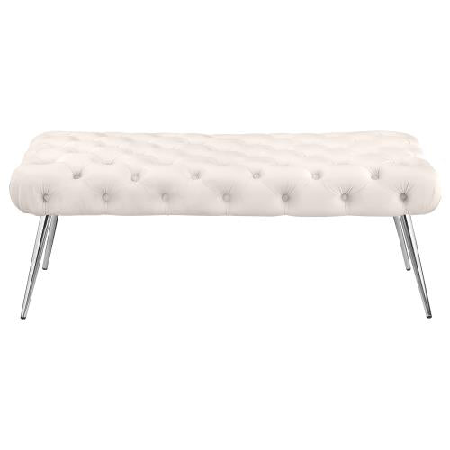 Ella Tufted Entry Bench by Clayson Design