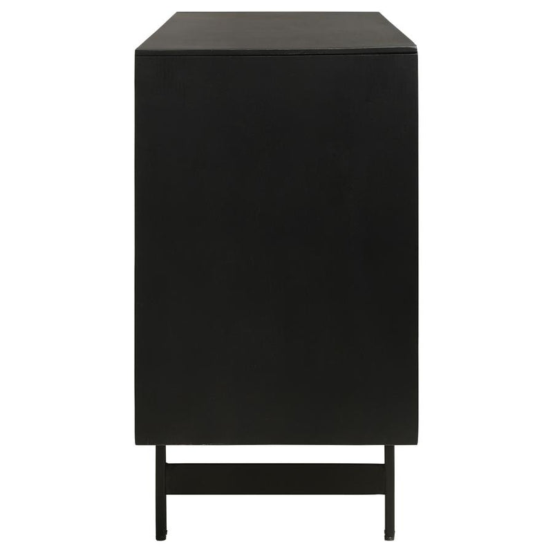 Aminah Carved Wood Accent Cabinet by Relani Family Furniture