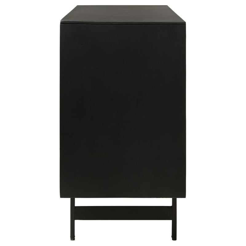 Aminah Carved Wood Accent Cabinet by Relani Family Furniture