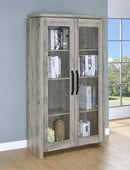 Alejo Glass Door Display Cabinet by Clayson Design