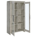 Alejo Glass Door Display Cabinet by Clayson Design