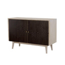 Ixora Mid-Century Modern 2-Door Accent Cabinet by Relani Family Furniture