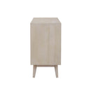 Ixora Mid-Century Modern 2-Door Accent Cabinet by Relani Family Furniture